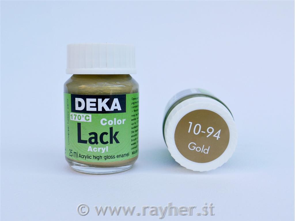 DEKA ColorLack 25 ml zlatna