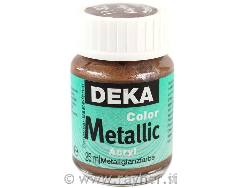 Deka ColorMetallic 25 ml; copper