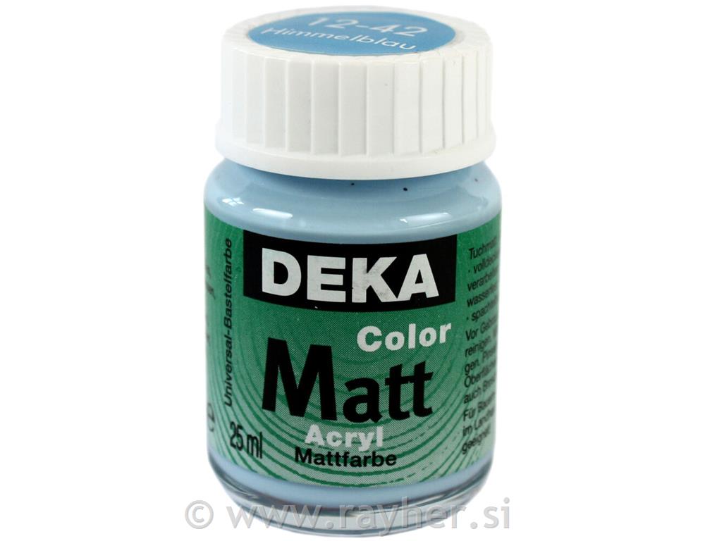 DEKA ColorMatt 25 ml; light blue