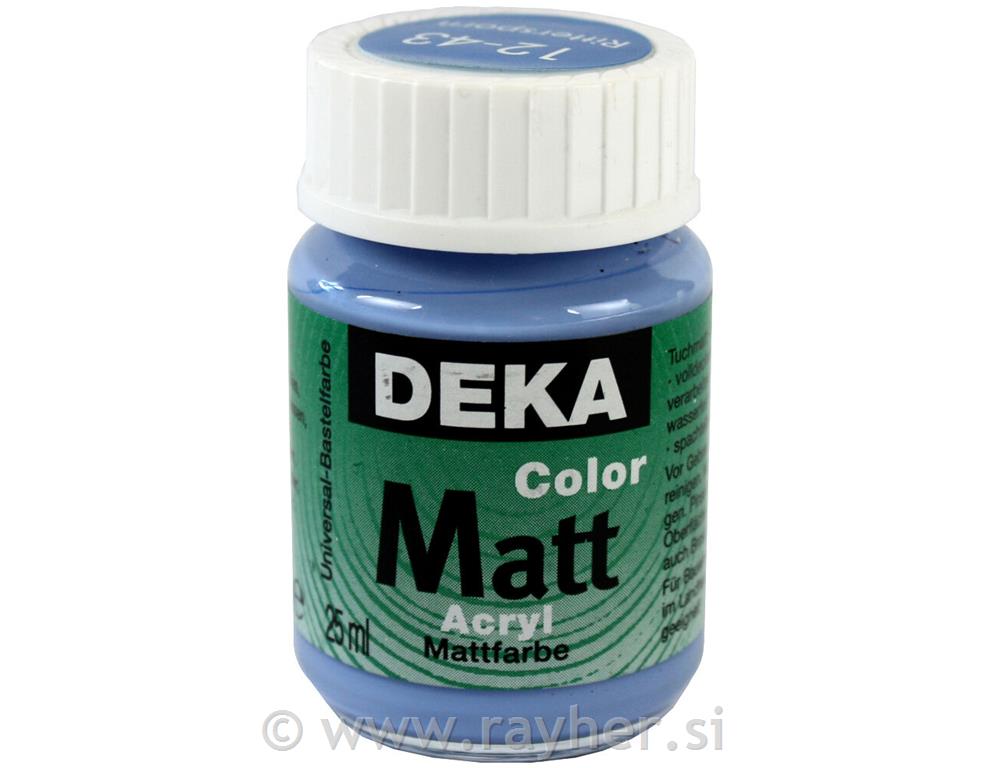 DEKA ColorMatt 25 ml; larkspur