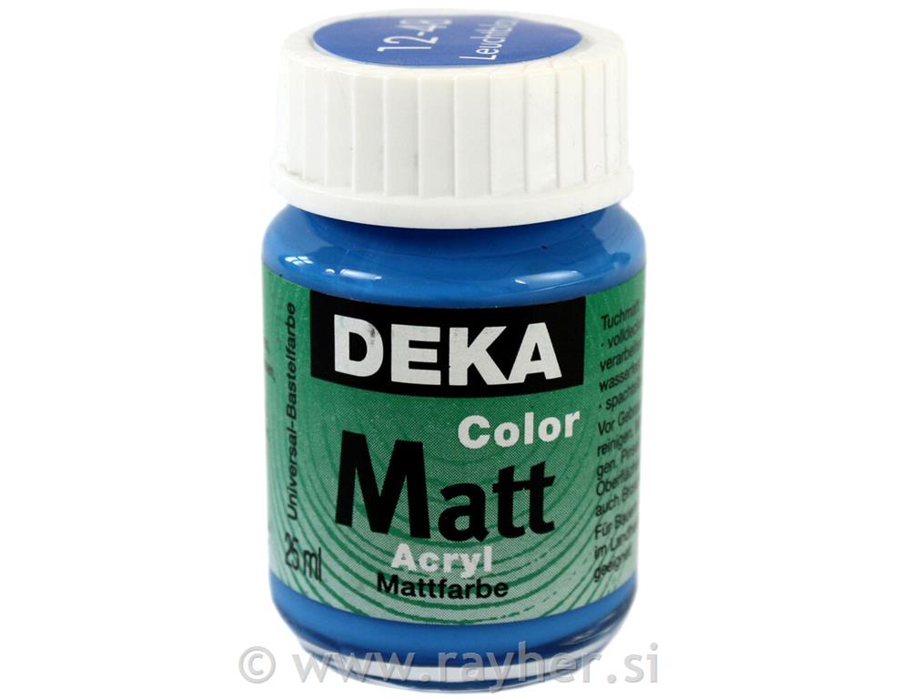 DEKA ColorMatt 25 ml; bright blue