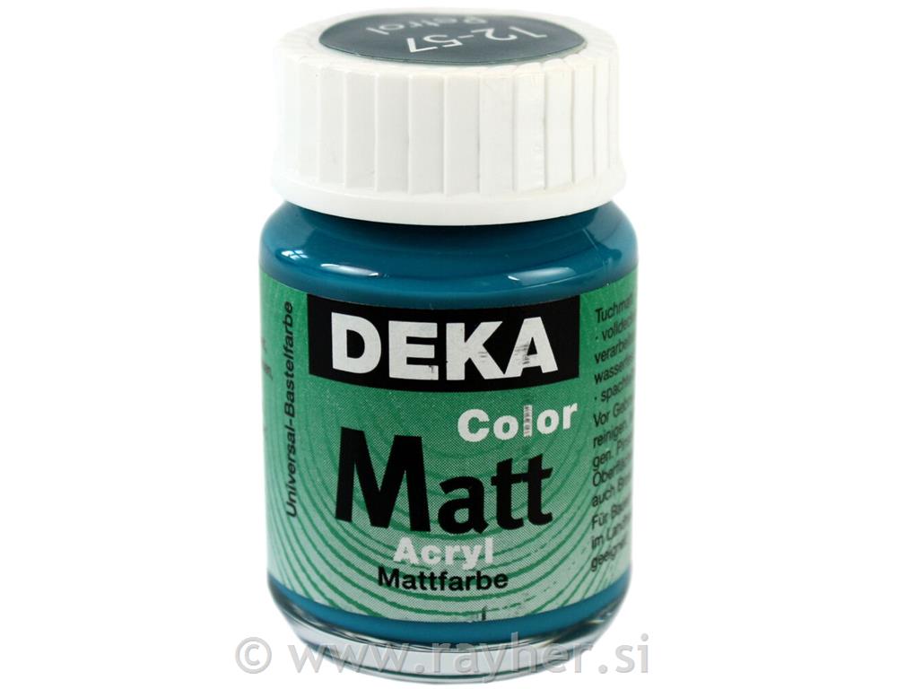 DEKA ColorMatt 25 ml; petrol green