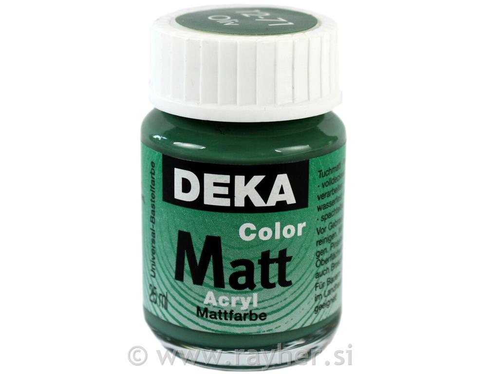 DEKA ColorMatt 25 ml; olive