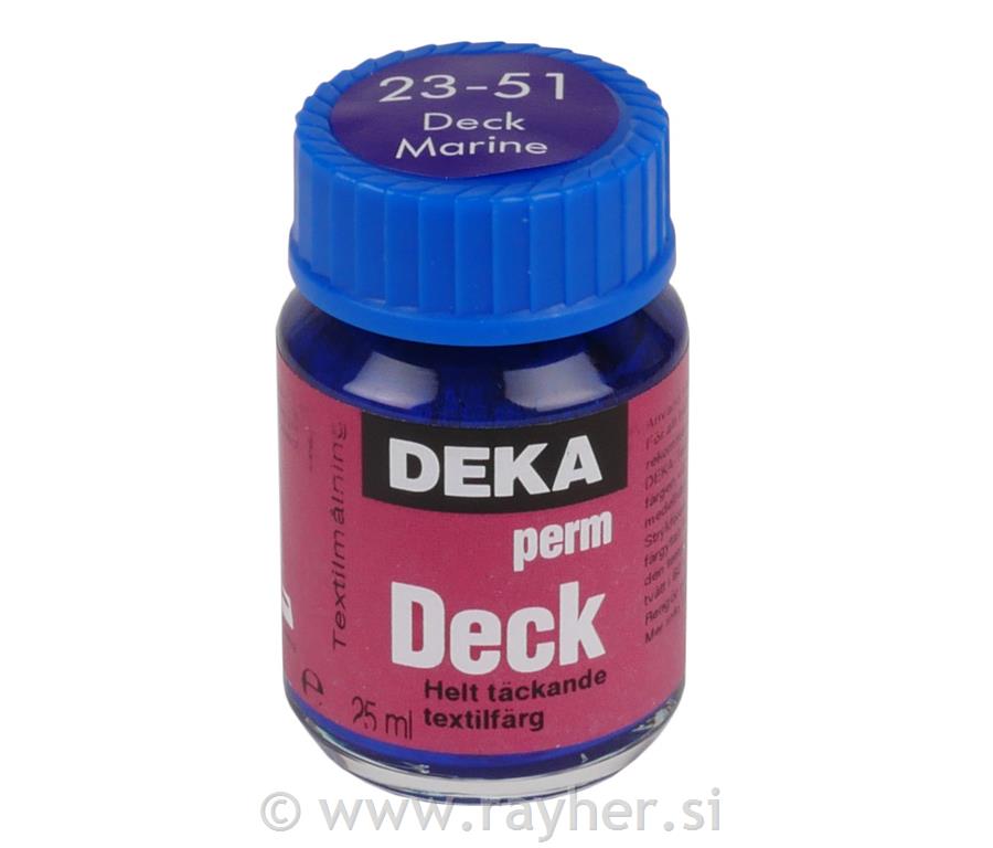 Deka Perm Deck 25 ml tamno plava