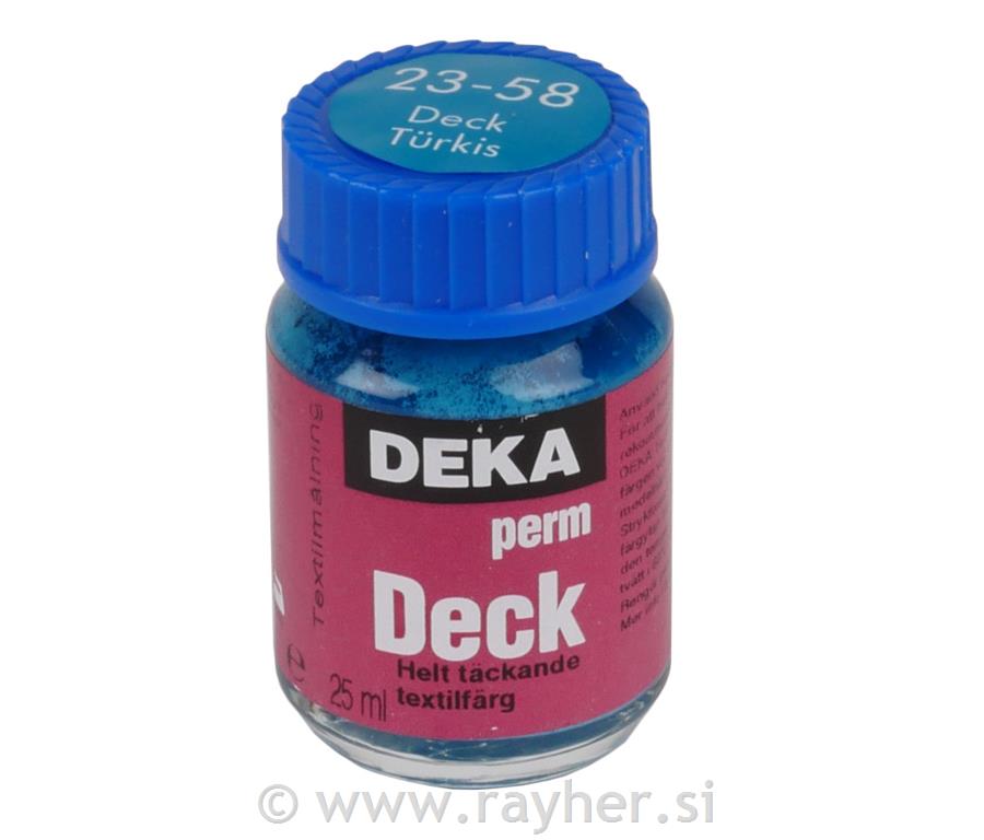 Deka Perm Deck 25 ml turkiz plava