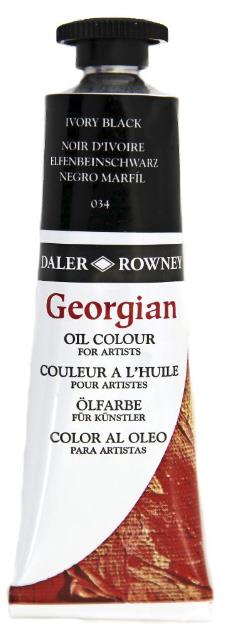 Uljana boja Georgian 38ml, Ivory Black