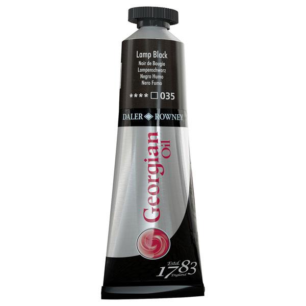 Uljana boja Georgian 38ml, Lamp Black