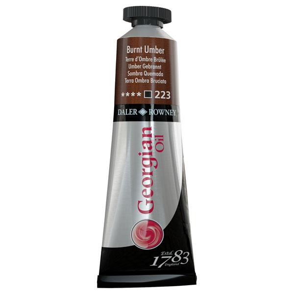 Uljana boja Georgian 38ml, Burnt Umber