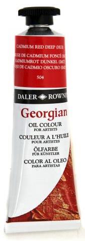 Uljana boja Georgian 38ml, Cadmium Red Deep (imit)