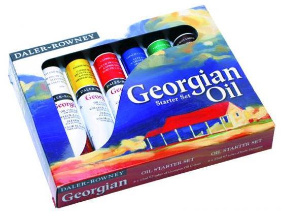 Georgian uljane boje set Starter, 6x22 ml