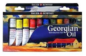 Georgian uljane boje set Selection, 10x38 ml
