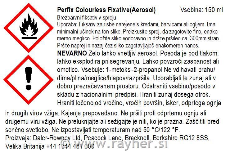 Fiksativ za pastele u spreju 150 ml