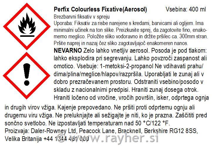 Fiksativ za pastele u spreju 400 ml