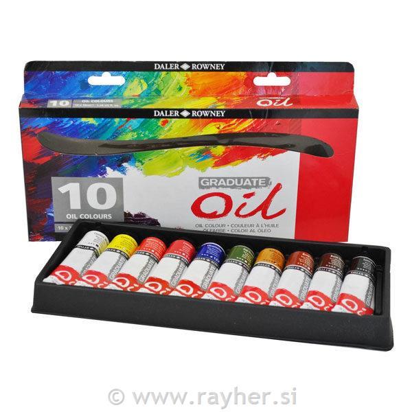 Graduate uljane boje, set Selection8 ml