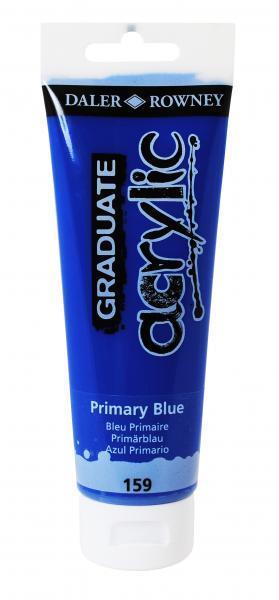 Akrilna boja Graduate 120 ml, Primary Blue