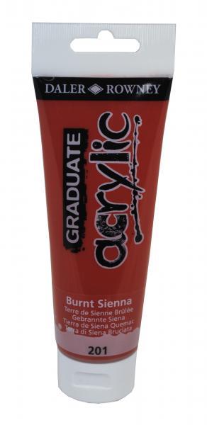 Akrilna boja Graduate 120 ml, Burnt Sienna
