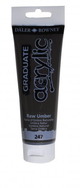 Akrilna boja Graduate 120 ml, Raw Umber