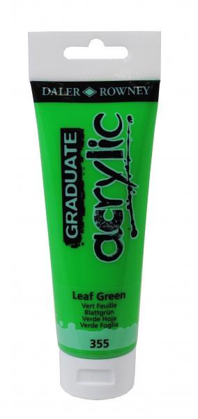 Akrilna barva Graduate 120 ml, listnato zelena