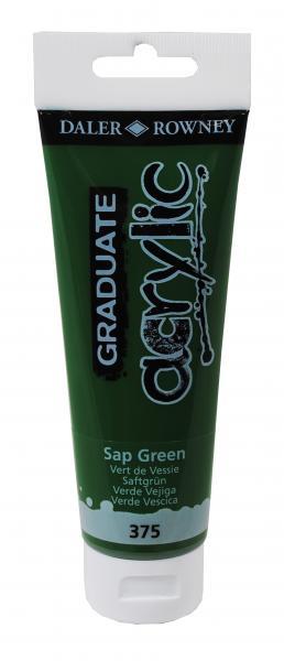 Akrilna barva Graduate 120 ml, sap zelena