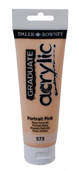 Akrilna boja Graduate 120 ml, Portrait Pink