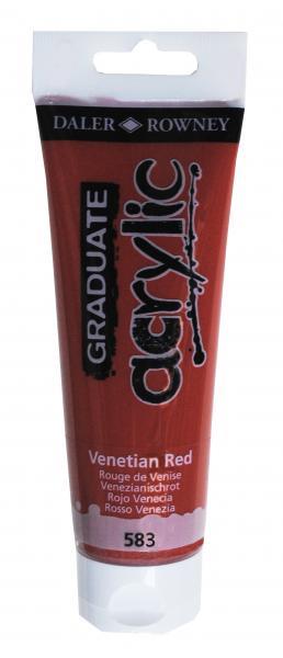 Akrilna boja Graduate 120 ml, Venetian Red