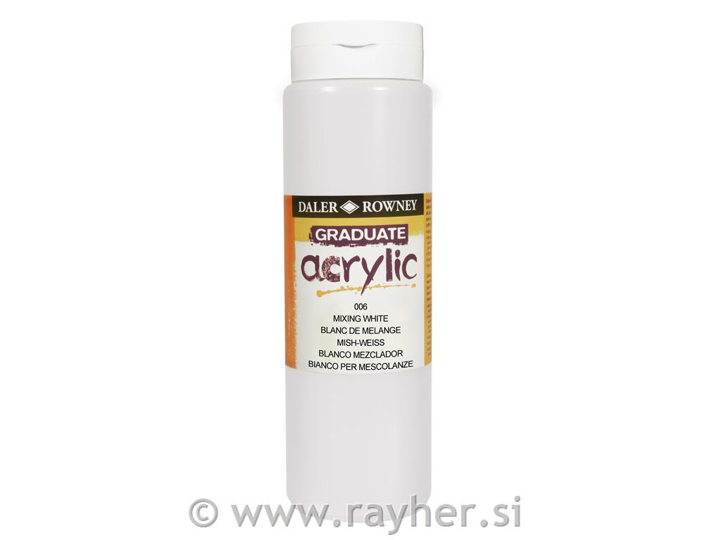 Akrilna boja Graduate 500 ml, Mixing Wh.