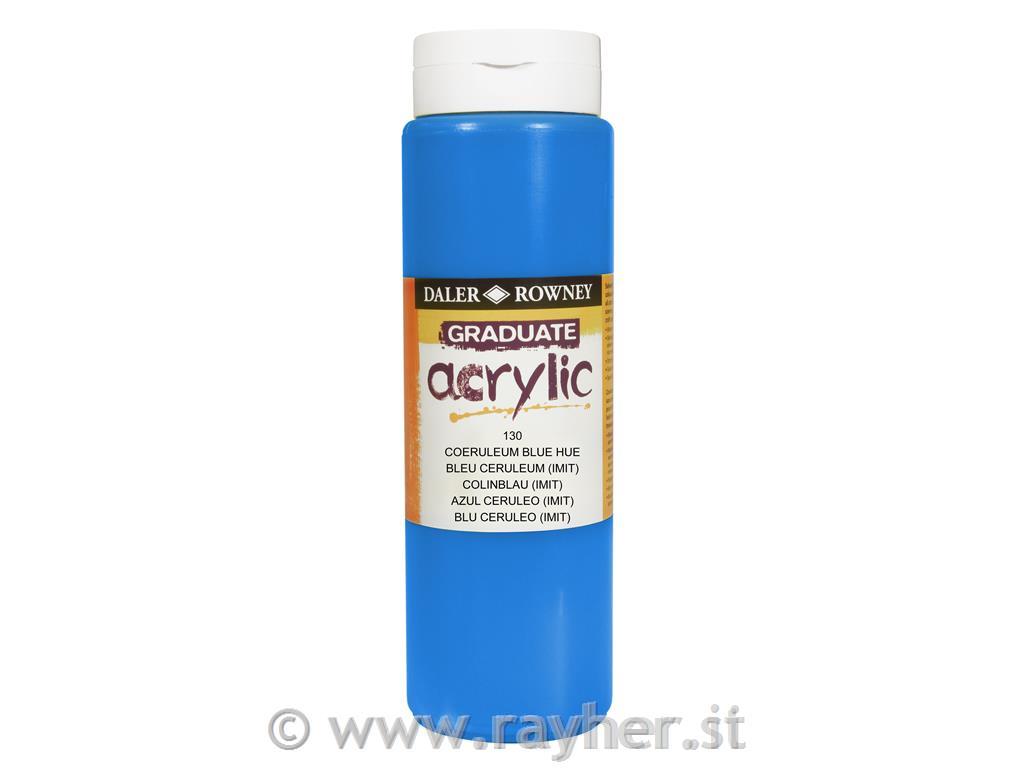 Akrilna boja Graduate 500 ml, Coeruleum