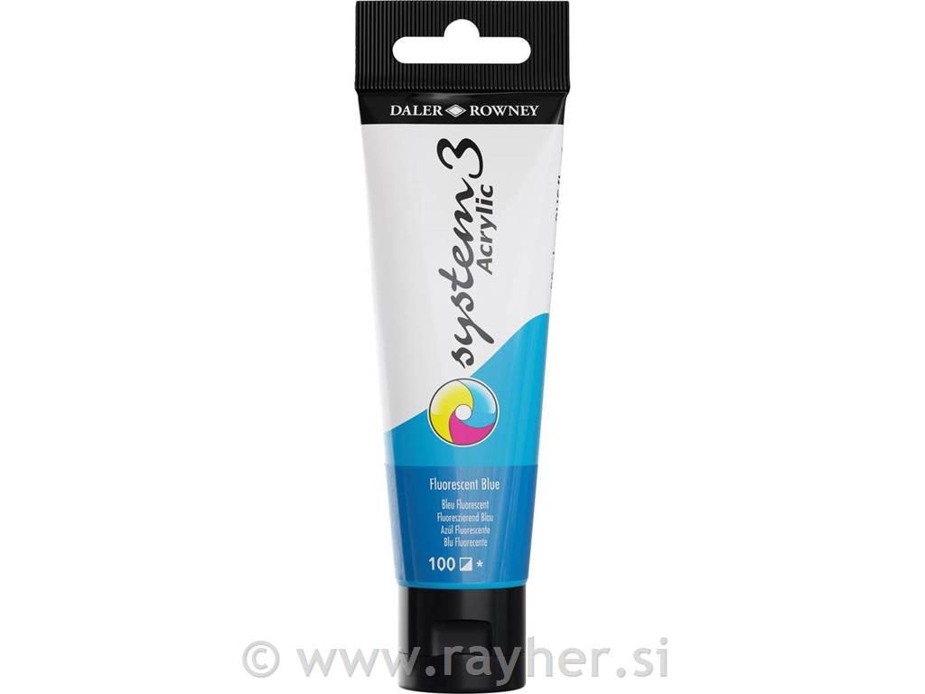 Akrilna boja Sys3 OR 59 mlFluorescent Blue