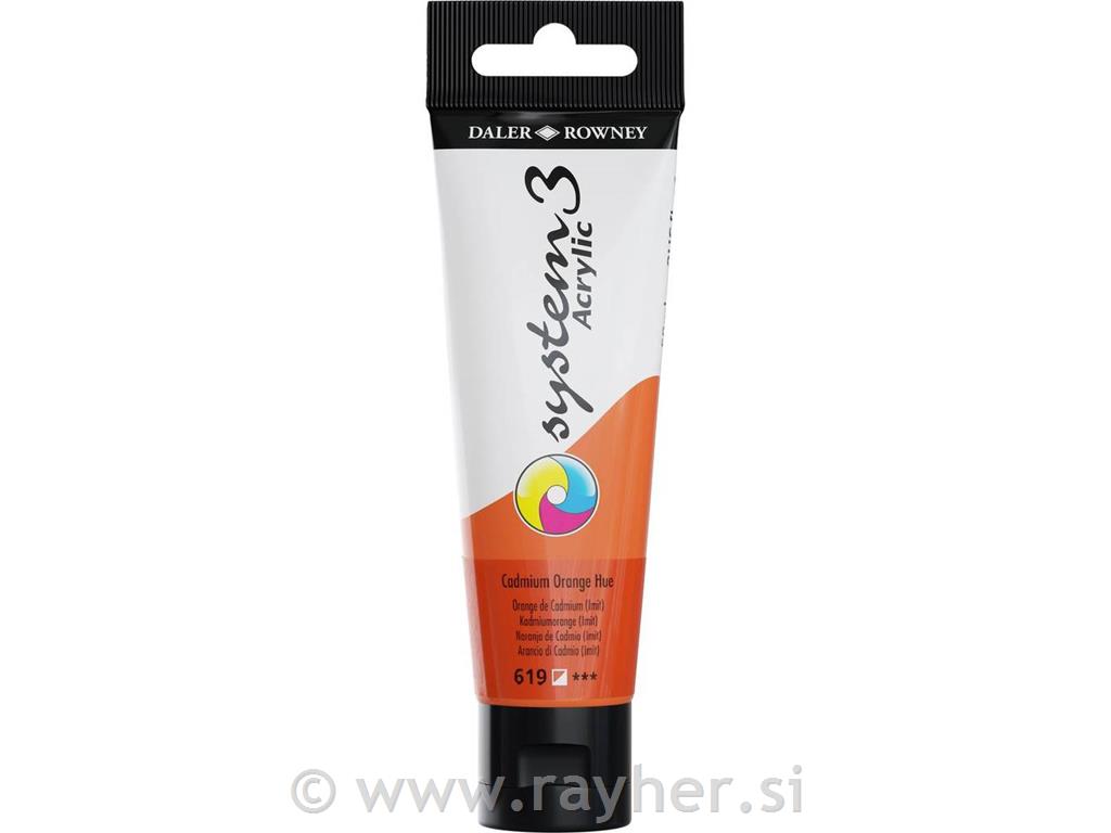 Akrilna boja Sys3 OR 59 mlCadmium Orange Hue