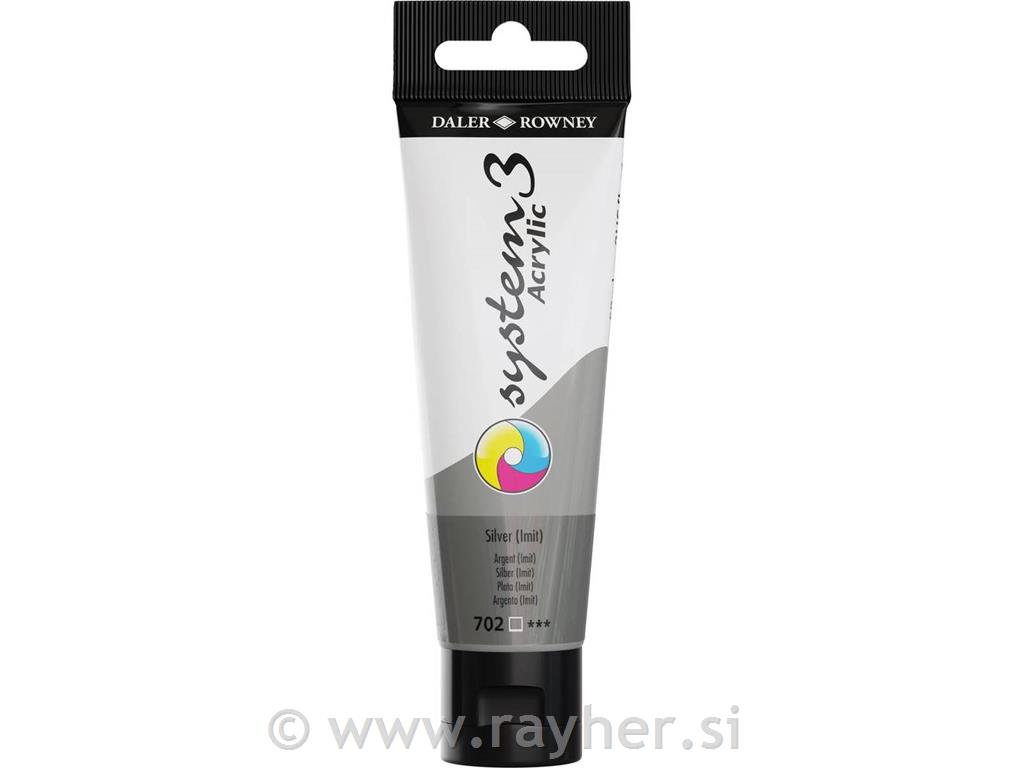 Akrilna boja Sys3 OR 59 mlSilver Hue