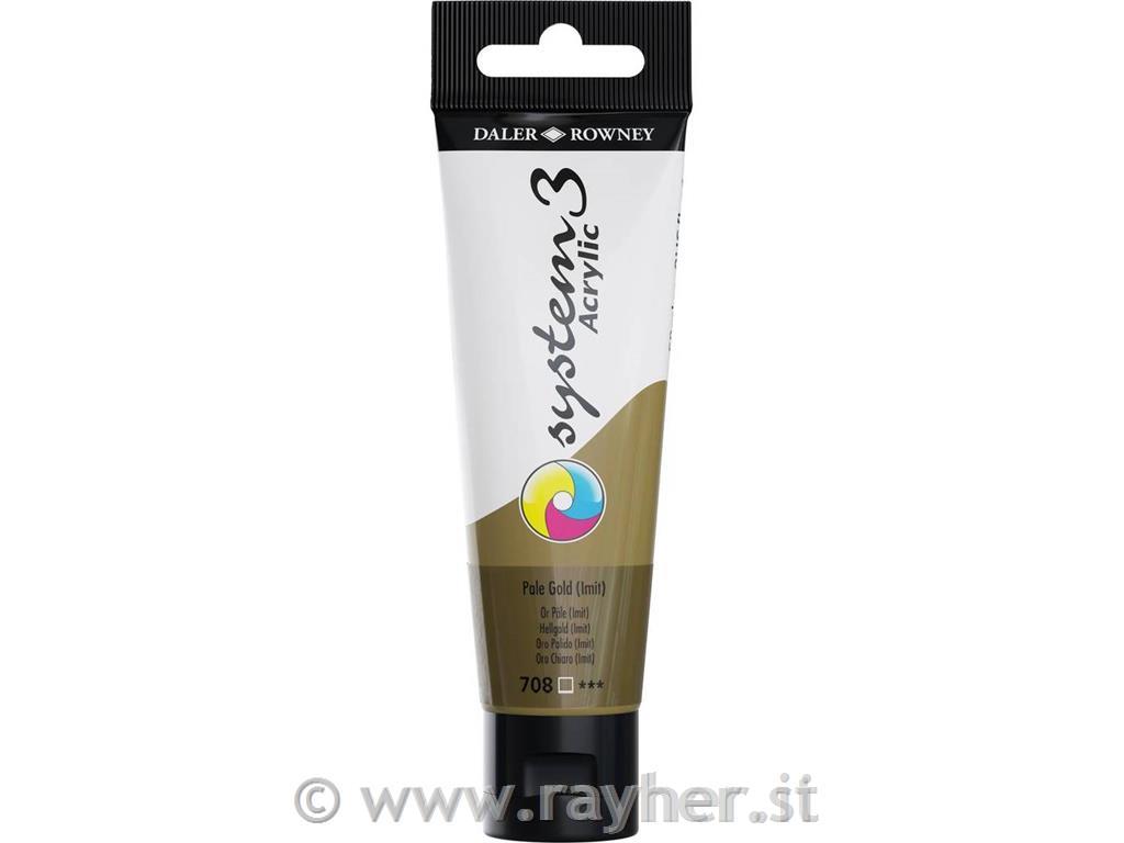 Akrilna boja Sys3 OR 59 mlPale Gold Hue