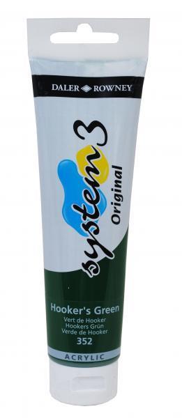 Akrilna boja Sys3 OR, 150 ml, Hooker's Green