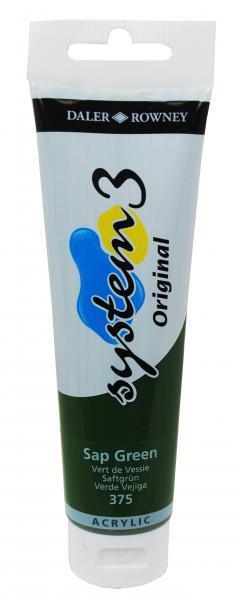 Akrilna boja Sys3 OR, 150 ml, Sap Green