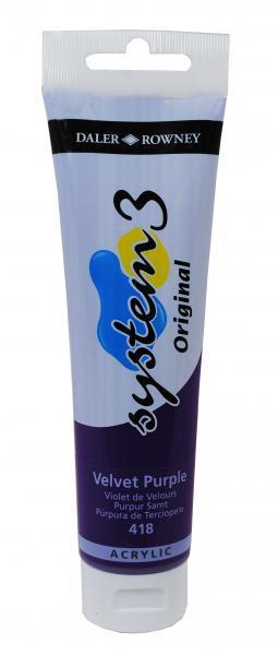 Akrilna boja Sys3 OR, 150 ml, Velvet Purple