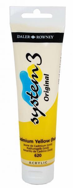 Akrilna boja Sys3 OR, 150 ml, Cadmium Yellow Hue