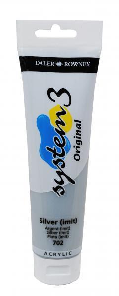Akrilna boja Sys3 OR, 150 ml, Silver Hue