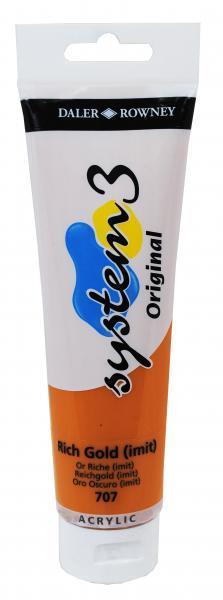Akrilna boja Sys3 OR, 150 ml, Rich GoldHue
