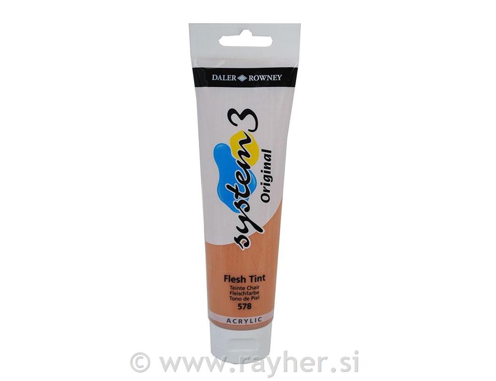 Akrilna boja Sys3 OR, 150 ml, Pale GoldHue