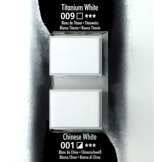 Akvarel boja, Aquafine, set 2, kocketanium white/chinese white