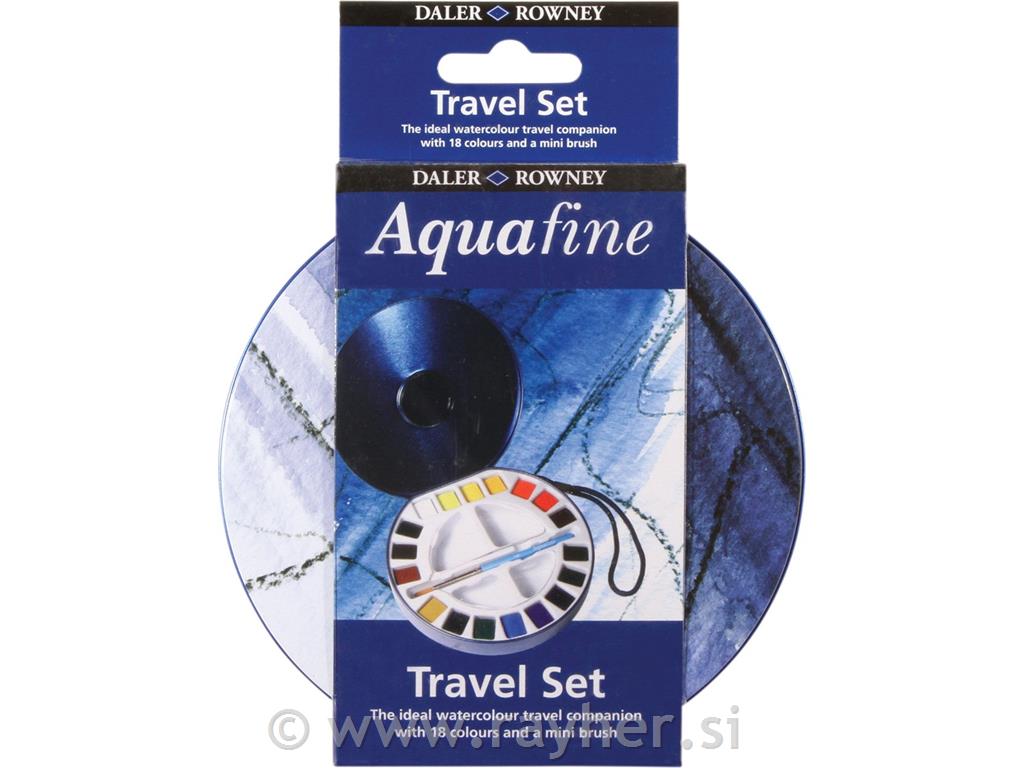 Set akvarel boja, Aquafine, 18x1/2 kocke