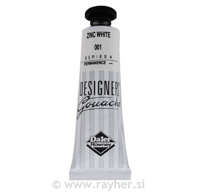 Designers Gouache 15ml Zinc White