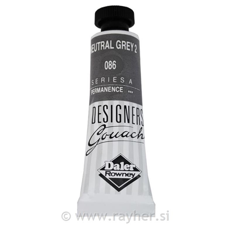 Designers Gouache 15ml Neutral Grey 2