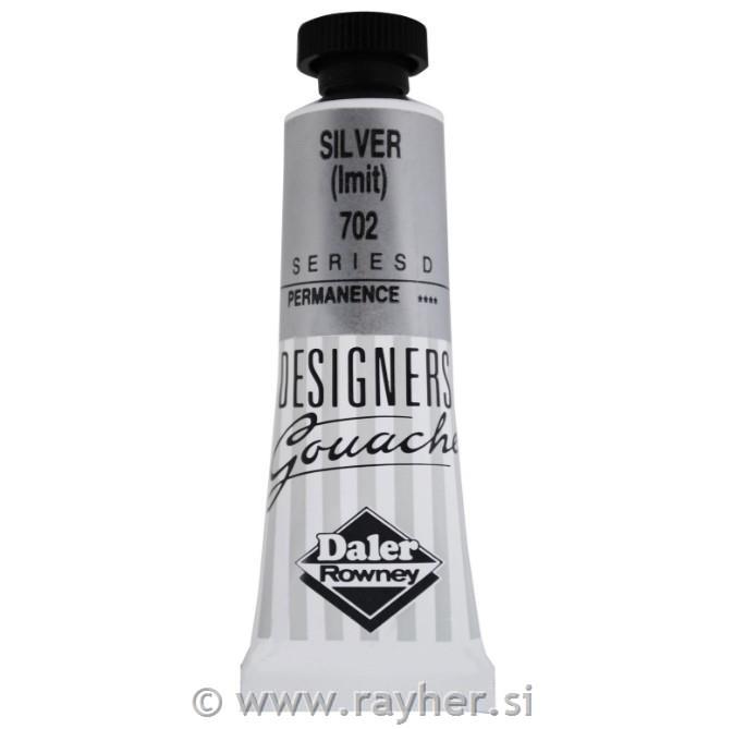 Designers Gouache 15ml Silver