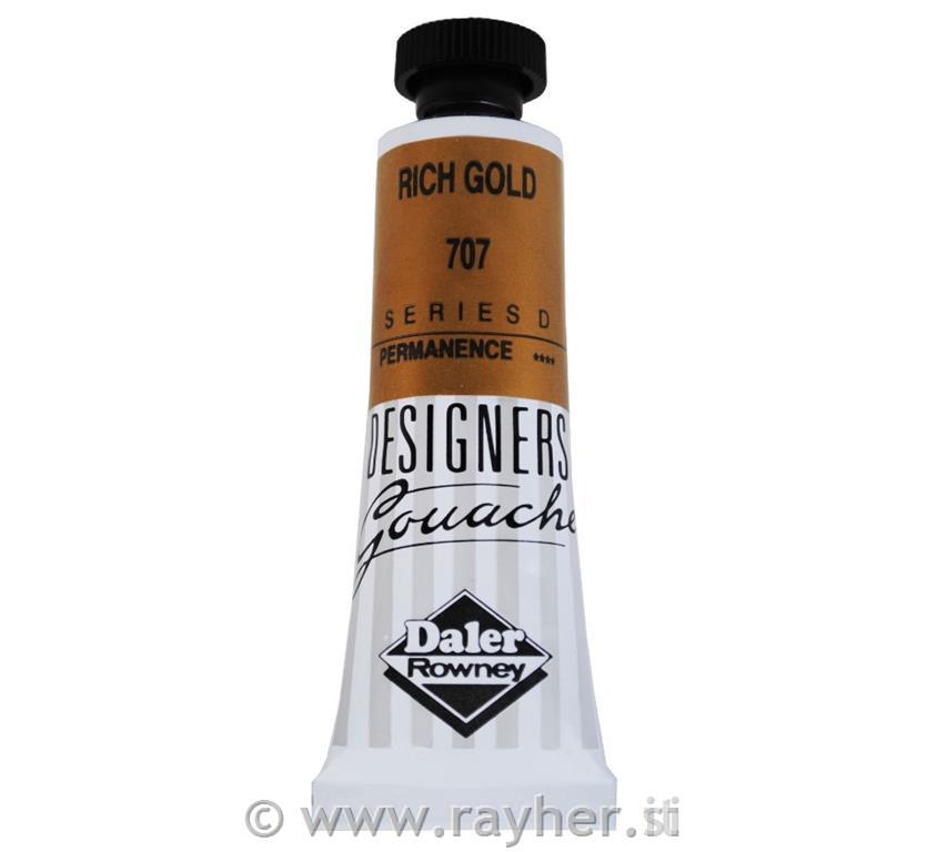 Designers Gouache 15ml Rich Gold