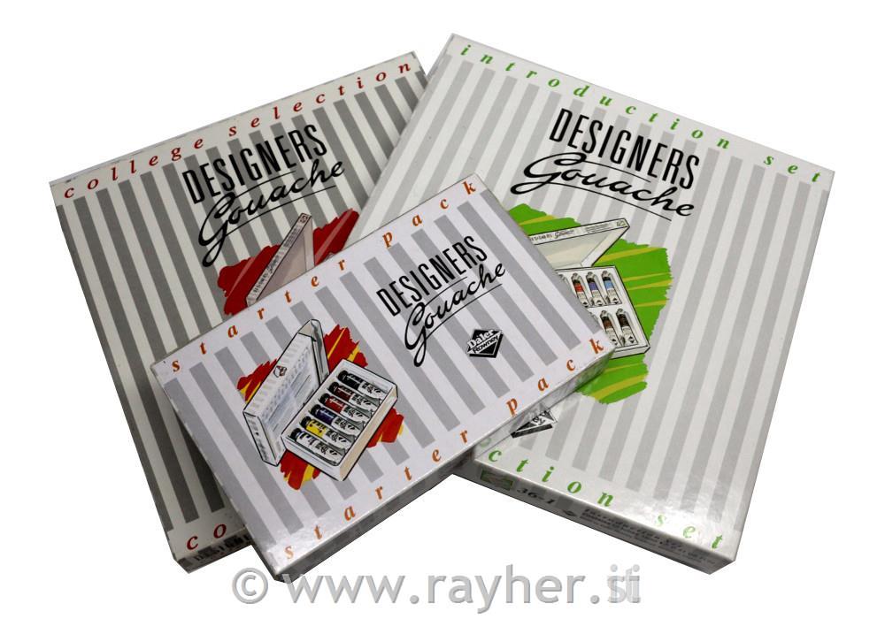 Designers Gouache (gvaš) set Process 6x15 ml