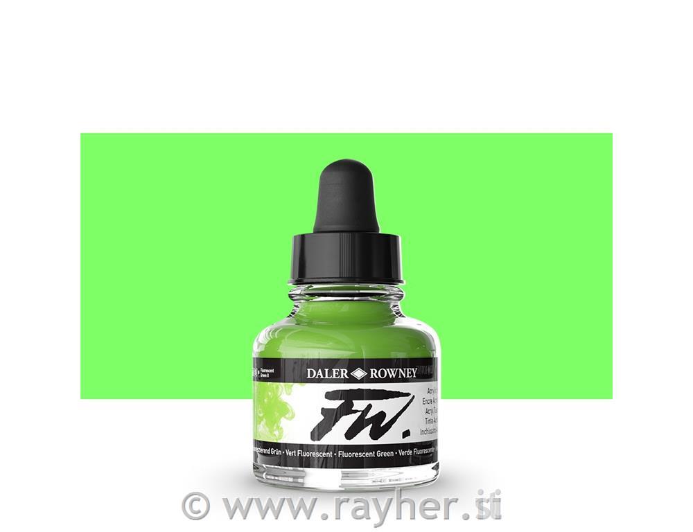 Tuš FW Artists 29,5ml;Fluorescent Green