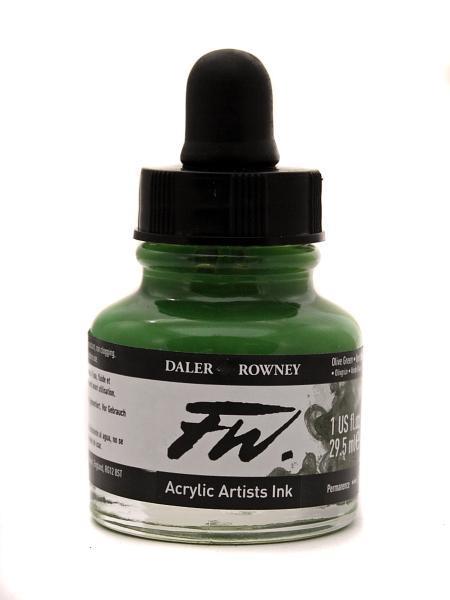 Tuš FW Artists 29.5ml, Olive Green