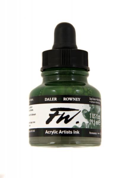 Tuš FW Artists 29.5ml, Sap Green