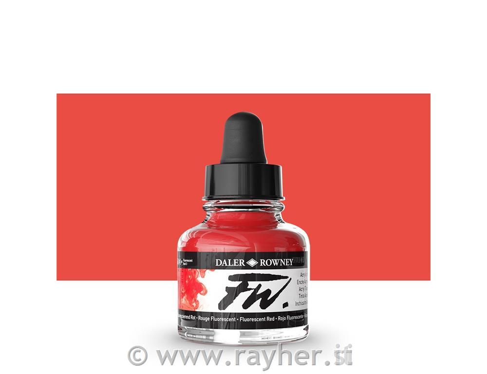Tuš FW Artists 29,5ml;Fluorescent Red