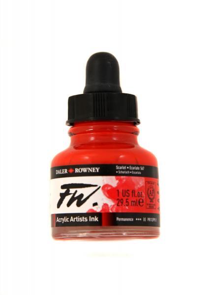 Tuš FW Artists 29.5ml, Scarlet